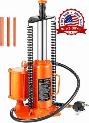 Gato Hidraulico De Aire De Botella Manual De 12 Toneladas NUEVO. Foto 1 de 4