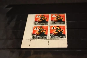 Bund Michel 162 Eckrand Viererblock postfrisch (31364) - Picture 1 of 1