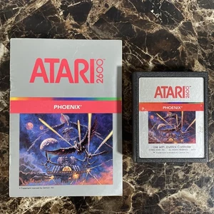 Phoenix Atari 2600 | Cartridge & Manual Tested - Picture 1 of 4