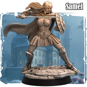 Dungeons & Dragons Playable Character Female Human Samel - Warrior, Barbarian - Picture 1 of 4