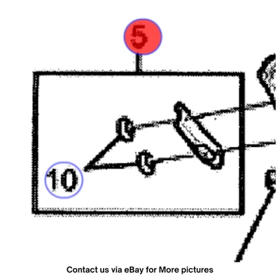 2009 Chevrolet LuminaS tampa do porta-malas dobradiça estrutura do corpo usado OEM 92159088 - Imagem 1 de 4