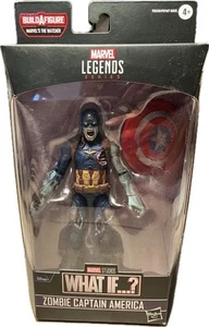 Marvel Legends Disney What If Zombie Capitán América  - Imagen 1 de 2
