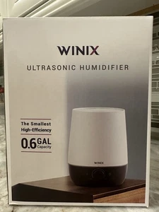 Winix 0.6 Gallon Ultrasonic Humidifier w/Night Light - White/Dark Gray - Picture 1 of 5