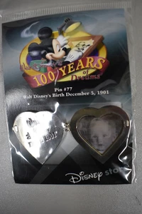 Walt Disneys 100 Years of Dreams Pin 77 Walt Disneys Birth December 5 1901 NEW S - Picture 1 of 1