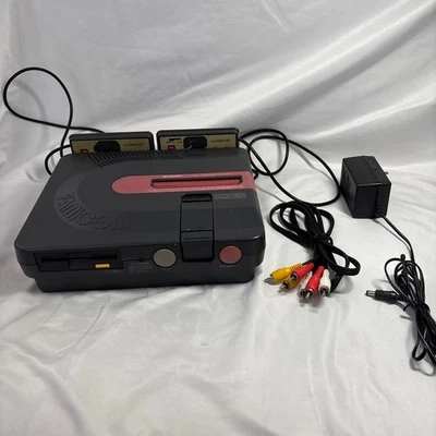 Sharp Twin Famicom AN-500B Negro/Rojo | Cinturón Nuevo | Totalmente Probado5 Juegos de Japón Foto 1 de 4