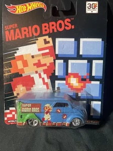 Hot Wheels Premium Pop Culture Super Mario Bros. Dairy Delivery Real Riders 2015 - Picture 1 of 6