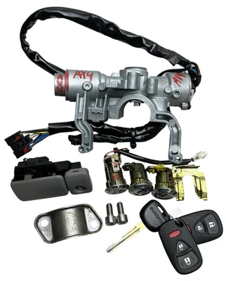 03-05 Juego de bloqueo de interruptor de encendido Suzuki Grand Vitara 03-06 XL-7 / 2 mandos TORNILLOS NUEVOS Foto 1 de 4