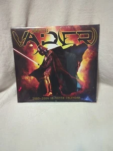 Sealed Wall Calendar Featuring Darth Vader Year 2005-2006 - Picture 1 of 3