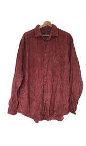 Banana Republic Vintage Corduroy Shirt Size XL Brown Long Sleeve 100% Cotton - Picture 1 of 9