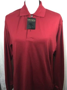 Lone Cypress Men Red Dress Shirt Button Down Long  Sleeve Stretch Size Small - Picture 1 of 12