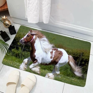 American Paint Horse House Doormat Bedroom Decor 3D Print Animal Floor Door Mat - Picture 1 of 37