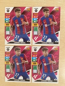 Panini Adrenalyn 2023-2024 Lamine Yamal Rookie Cards No.90 Lot x4 - Picture 1 of 1