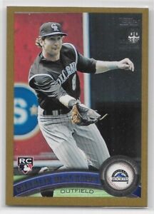 2011 TOPPS UPDATE GOLD PARALLEL RC #US231 Charlie Blackmon #255/2011