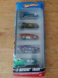 Hot Wheels X-Raycers Track 2009 paquete de 5, nuevo sin abrir - Imagen 1 de 3