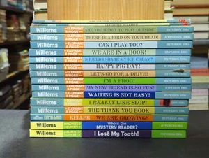 Lot of 17 Elephant & Piggie Paperback & Hardcover Books by Mo Willems - Picture 1 of 7