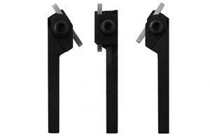 Mini Lathe Parting Cut-off Tool Holder 3 Pcs Set 5/16" Shank With 1/8" HSS Bits - Picture 1 of 2
