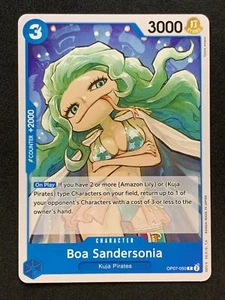 One Piece OP07-050 Boa Sandersonia English - 500 Years In The Future - Picture 1 of 2