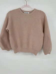 Petal + Pup Sweater - CREAM Ribbed Womens Sz XS/S - Picture 1 of 11