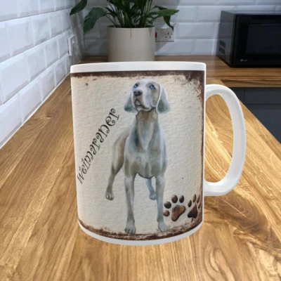 Weimaraner 11oz Coffee Mug My Dog's Bedtime Prayer Theme 110DRMUG - Image 1 of 2