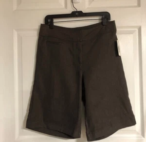 600 West Tinsel Line Walking Shorts Color Clay Size 10 - Picture 1 of 5