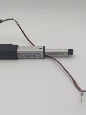 Micro actuador lineal con interruptores de límite - L12-30-100-12-S Foto 1 de 2