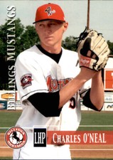 2005 Billings Mustangs Grandstand #24 Charles O'Neal Roberta Georgia GA Card