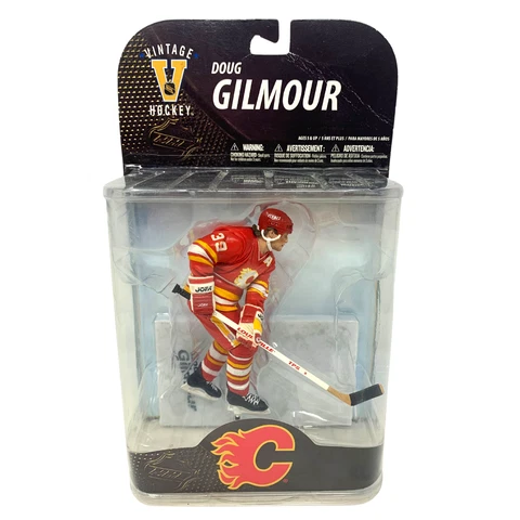 Mcfarlane NHL Doug Gilmour Calgary Flames Red Jersey Legends Series 7 Figure Cover