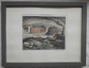 Sarah Carothers Rhode, Fells Point, Print, Signed, 16/25 - Picture 1 of 1