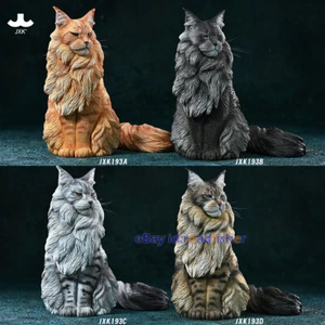 JXK 1/6 Maine Coon 2.0 Gato Modelo Mascota Figura Escena Decoración Colección Juguetes de Animales - Imagen 1 de 22