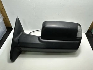 2010-2018 RAM 2500 BLACK LEFT DRIVER SIDE MIRROR W/TURN SIGNAL OEM M776 - Foto 1 di 13