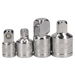 Socket Adaptor Adapter Step Up Reducer Ratchets Sockets Step Ups Downs 4pc - Picture 1 of 3