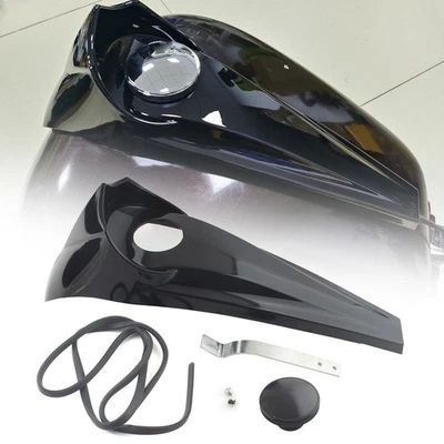 Топливная консоль + крышка бензобака для Harley Electra Street Road Glide Dash 2008+ - Изображение 1 из 4
