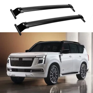 2pcs Roof Rack Cross bar Crossbar Fits for Nissan Patrol Armade Y63 2025-2026 - Picture 1 of 8