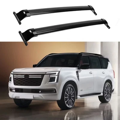 2pcs Roof Rack Cross bar Crossbar Fits for Nissan Patrol Armade Y63 2025-2026 - Image 1 of 4