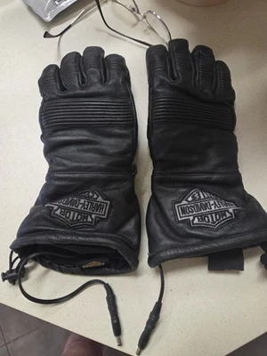 Womens Harley-Davidson Heated Gaunlet Gloves - Image 1 of 3