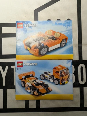 Lego Creator 31017 Sunset Speeder manuales de instrucciones solo 2014 sin ladrillos 2 libros Foto 1 de 2