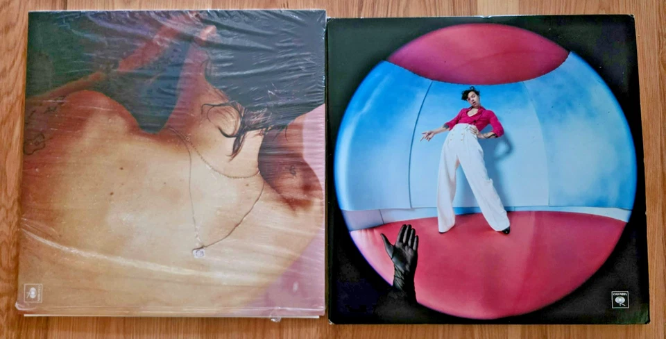 Лот из 2 виниловых пластинок Harry Styles тонкая линия и одноименные обе почти как новые/почти как новые - Изображение 1 из 2