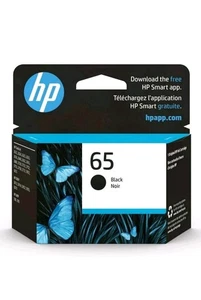 Oryginalny wkład atramentowy HP 65 czarny pakiet do drukarki HP 2622 3752 3722 - Zdjęcie 1 z 4