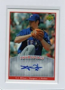 2006 Upper Deck INKredible #CW C.J. Wilson - Picture 1 of 2