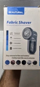 SCHÖNER Stoffrasierer und Fusselentferner Pullover Defuzzer mit 2 Geschwindigkeiten versiegelt - Bild 1 von 2