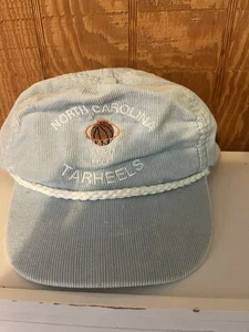 Vintage 80s North Carolina Tar Heels Corduroy Hat - Picture 1 of 6