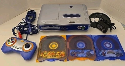 Игровая консоль VTech V Flash с контроллером, кабелями, 3 играми (Spider-Man, Scooby) - Изображение 1 из 4