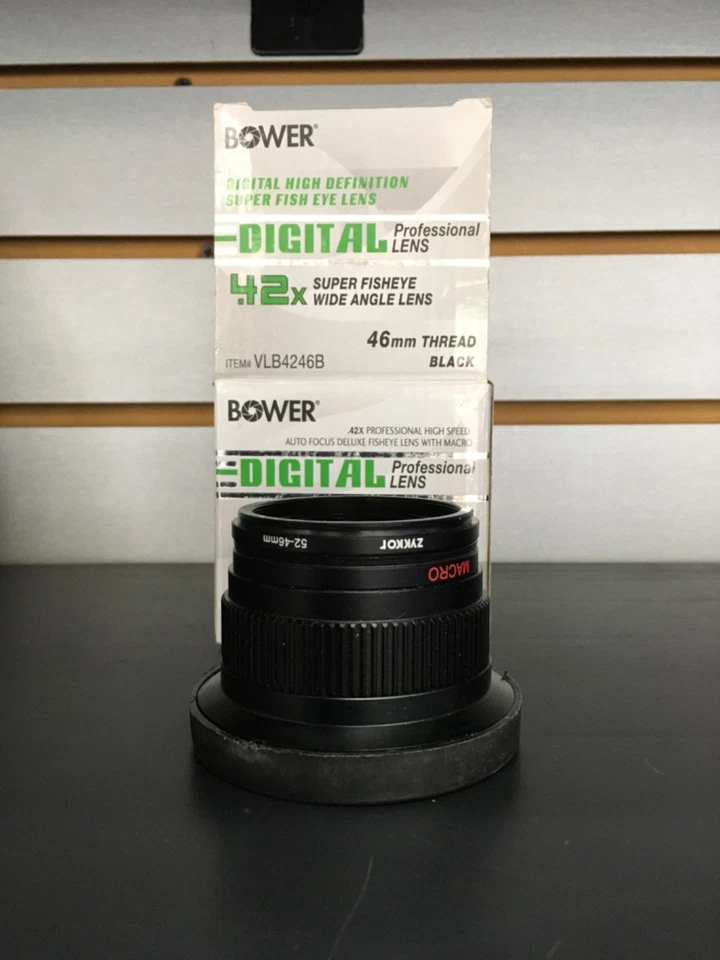 LENTE PROFESIONAL DIGITAL BOWER .42X SUPER OJO DE PEZ LENTE GRAN ANGULAR Foto 1 de 4