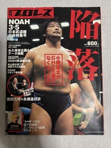 Pro Wrestling NOAH Weekly Issue, True Spirit & Interviews, Japan 80s Collectible - Picture 1 of 4