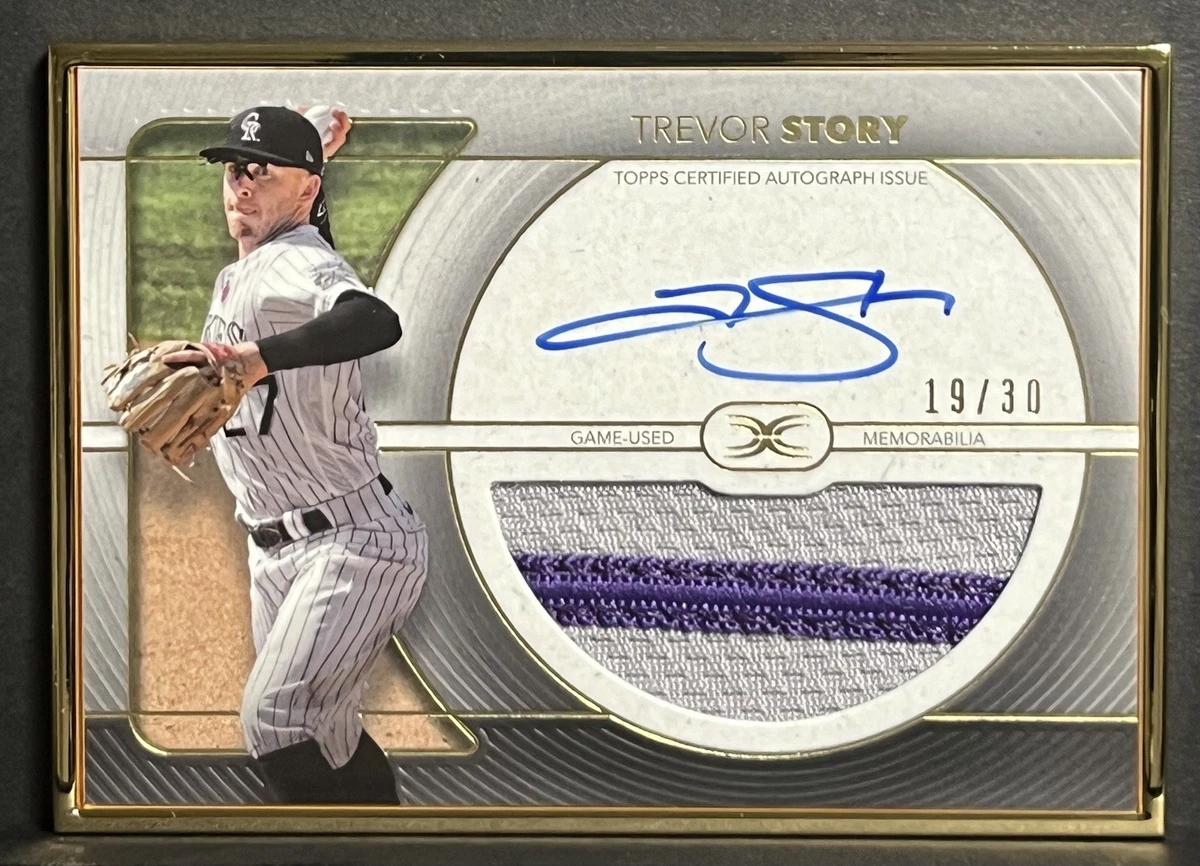 【BGS9 MINT】TREVOR STORY RC /99シリ AUTO Trevor Story Baseball Serial Numbered Sports Trading Cards