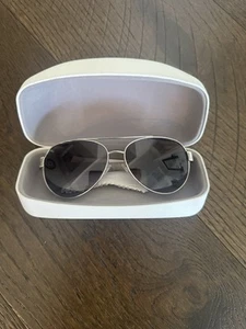 Michael Kors Silver Blair Aviator Sunglasses - Picture 1 of 7