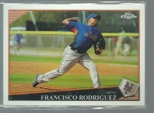 2009 Topps Chrome Refractors #121 Francisco Rodriguez (ref 95085) - Image 1 of 1