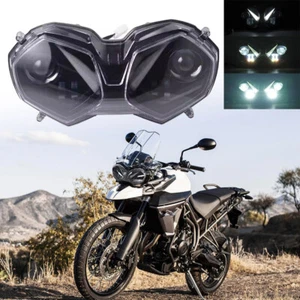 Faro LED haz alto bajo DRL para Triumph Tiger Explorer 800 XC/XR/XCX/XRT/XCA - Imagen 1 de 11
