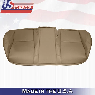 2007 to 2012 For Lexus ES350 2nd Row Bench Bottom Leather Seat Cover Tan - Image 1 of 4