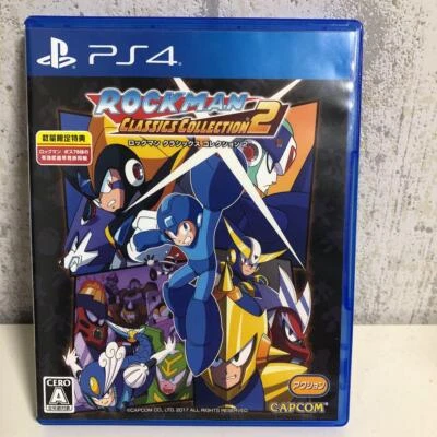 PlayStation 4 Mega Man Classic Collection 2 PS4 Rockman Sony Game Japan - Image 1 of 2